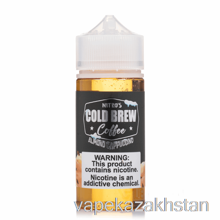 Vape Disposable Almond Cappuccino - Nitros Cold Brew - 100mL 6mg